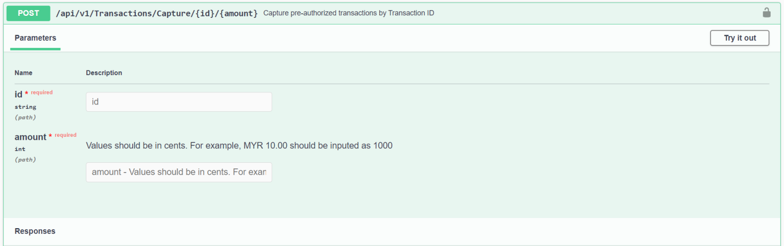 Transactions API Endpoint – Payex is now Xendit